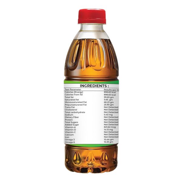 ZanzardaFarm Pure Kachi Ghani Mustard Oil 1 Litre Bottle